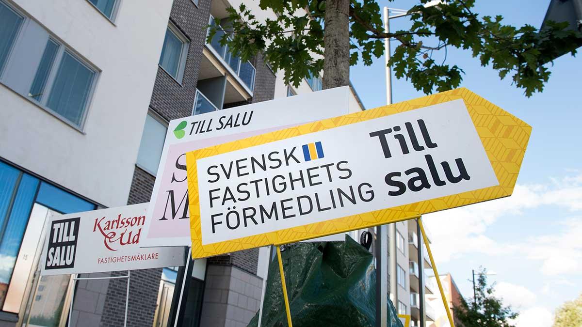 Bostadspriserna fortsätter stiga. Mätt i årstakt är bostadspriserna nu upp 9 procent och villapriserna 6 procent. (Foto: TT)