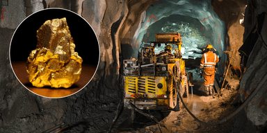 1 400 ton guld har hittats i Kina.