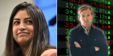 Borde vänstern lära sig att älska börsen? Det tycker i alla fall Dagens PS ekonomiskribent David Ingnäs. (Foto: Fredrik Sandberg / TT)