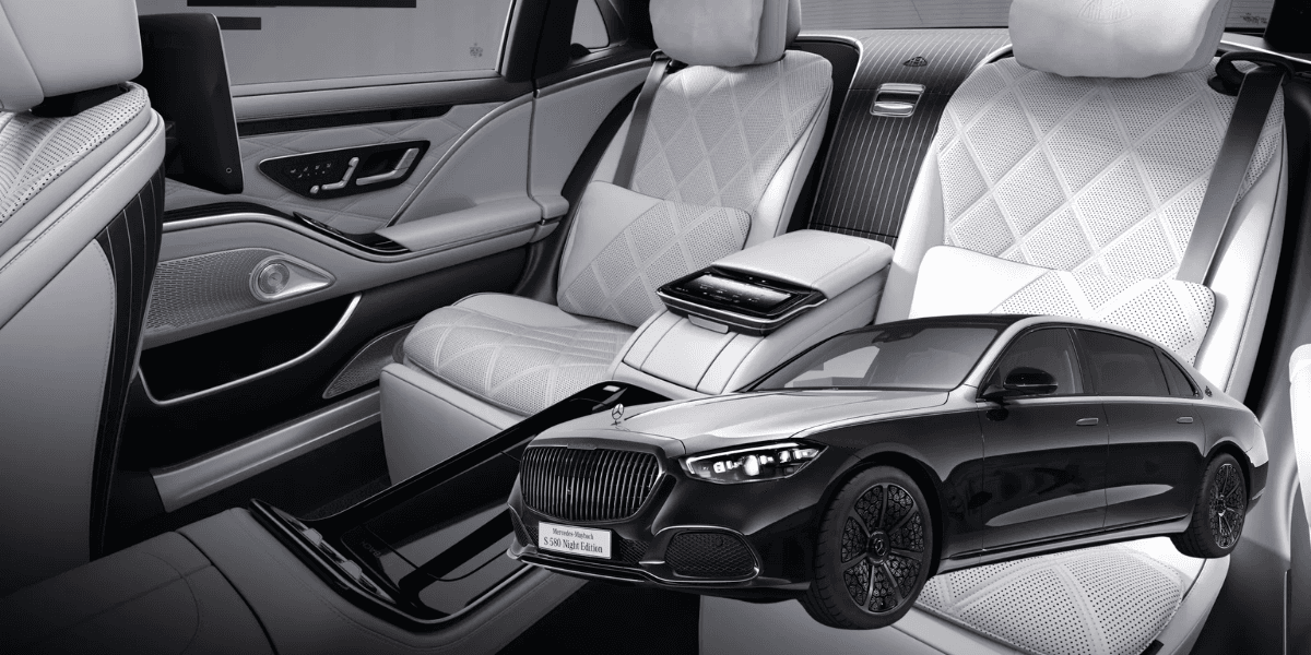 Mercedes-Maybach S 580 Night time Version: Two-Tone Design, Darkish Rose Gold Accents, and Luxurious White Leather-based Inside