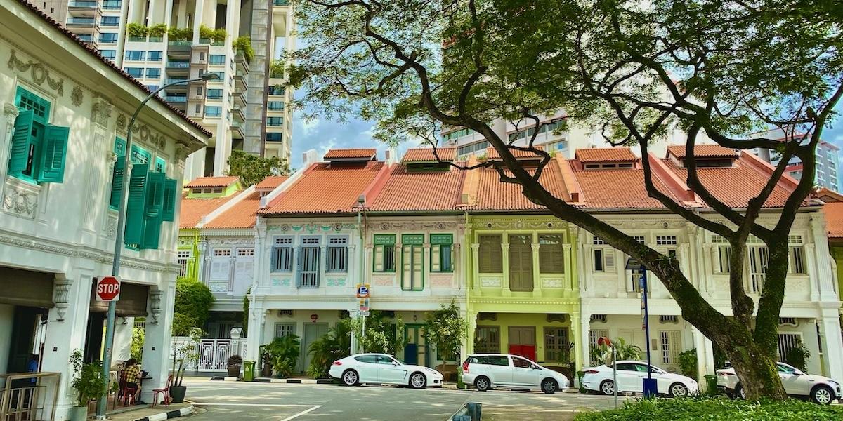 Singapores "shophouses" har blivit en ny trend bland investerare.