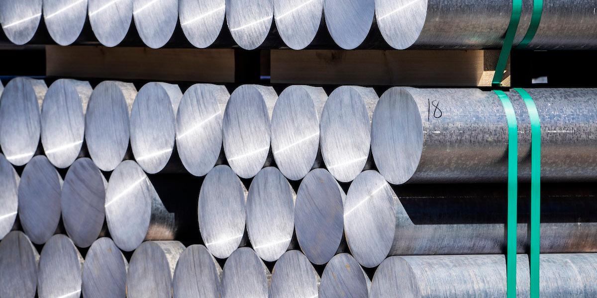 Fyndet är det största av sällsynta metaller enligt företaget. På bilden aluminium.