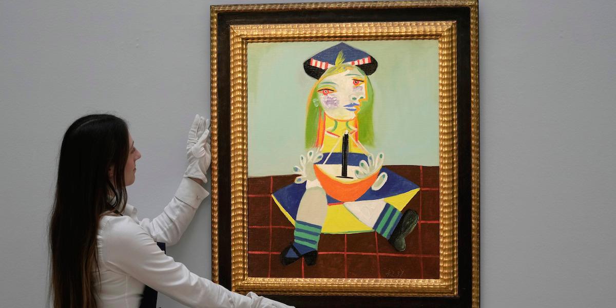 På jakt efter en Picasso? Då kan det var nu du ska slå till. På bilden "Maya" från 1938 under en av Sotheby's auktioner i fjol.