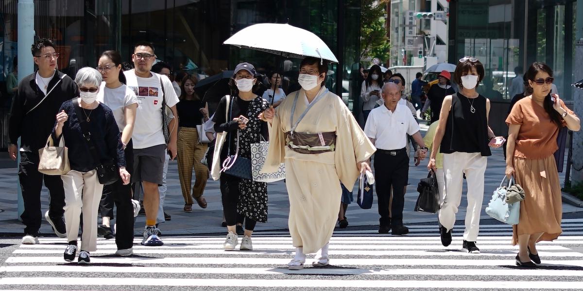Japan hälsoministerium har rapporterat 977 sjukdomsfall – vilket är rekord
