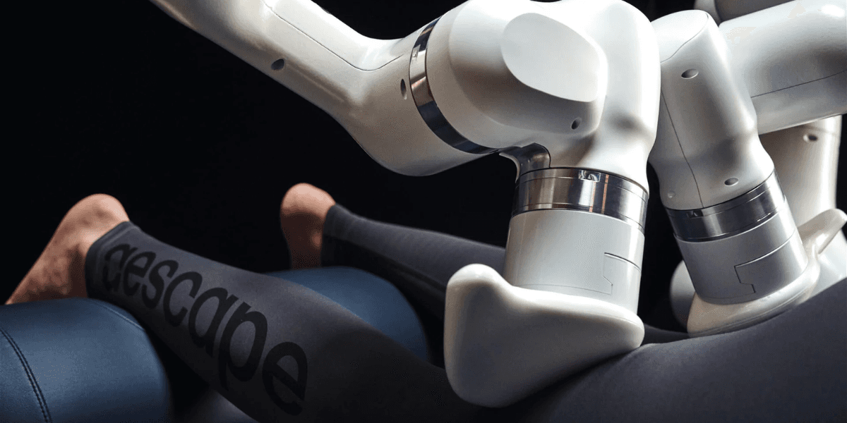 Scanna kroppen och få en specialiserad massage av en robot. (Foto: Aescape)