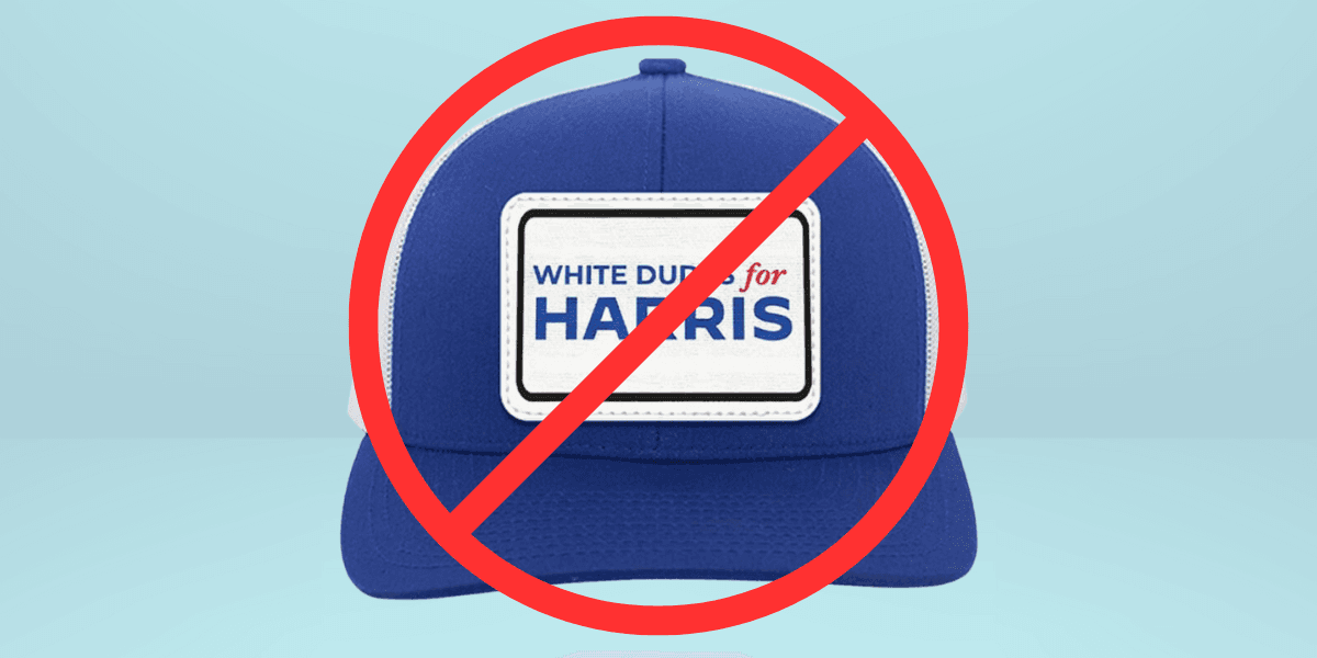 White Dudes for Harris-keps