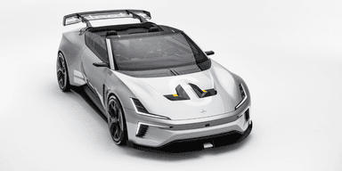 Polestar 6, en konceptbil du kan se på Goodwood festival of speed. Racinginspirerad cab. (Foto: Polestar)