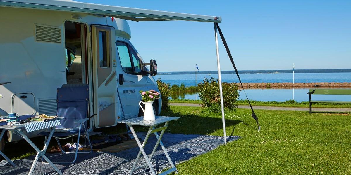 Camping störst bland turister i Sverige