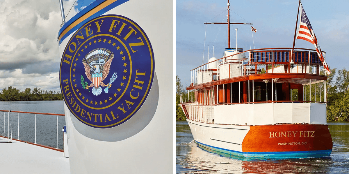 Fina Honey Fitz går nu som charter yacht och du kan faktiskt boka den. (Foto: Carmel Brantley)
