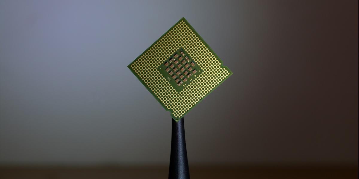 Bilden föreställer ett mikrochip. USA:s förösk att hindra teknologi från att nå Kina ställer till det för tillverkande företag