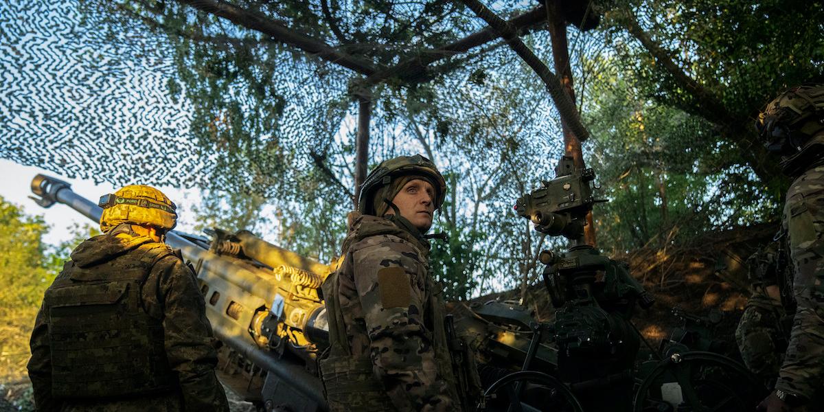 Ukrainas 148th Artillery Brigade ser effekten av de västerländska vapnen varje dag Ukraina