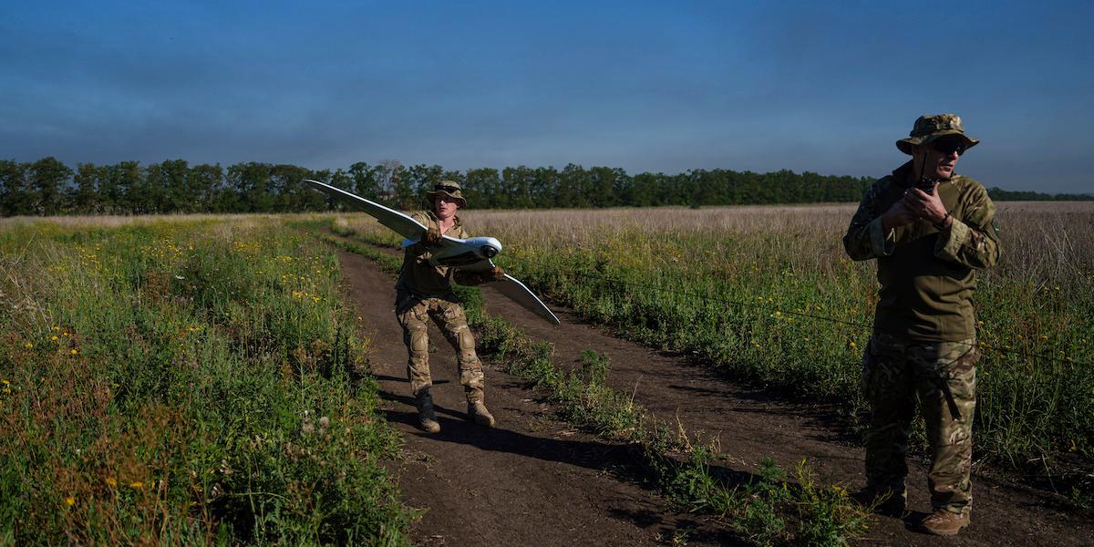 Ukraina drönare