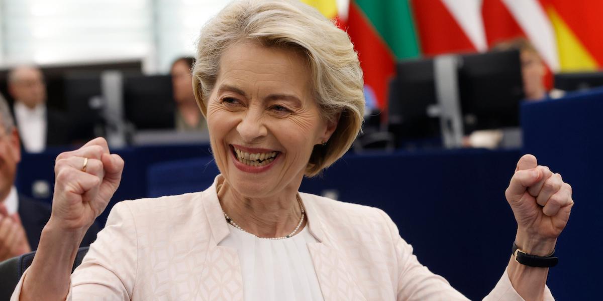 Ursula von der Leyen sitter som EU:s ordförande i fem år till.