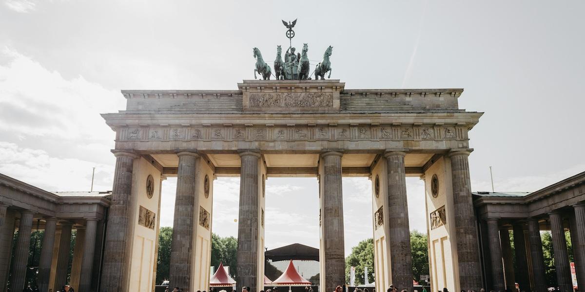 Bilden föreställer Berlin. Den tyska byggkrisen är den värsta på många år.