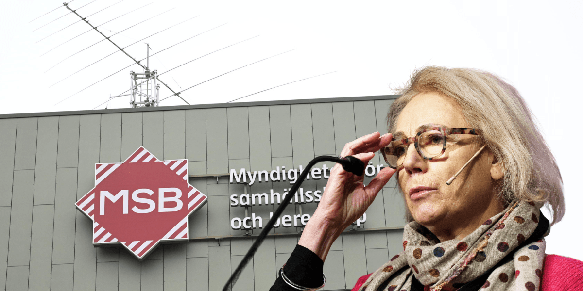 MSB är inte nöjda med krishanteringen.