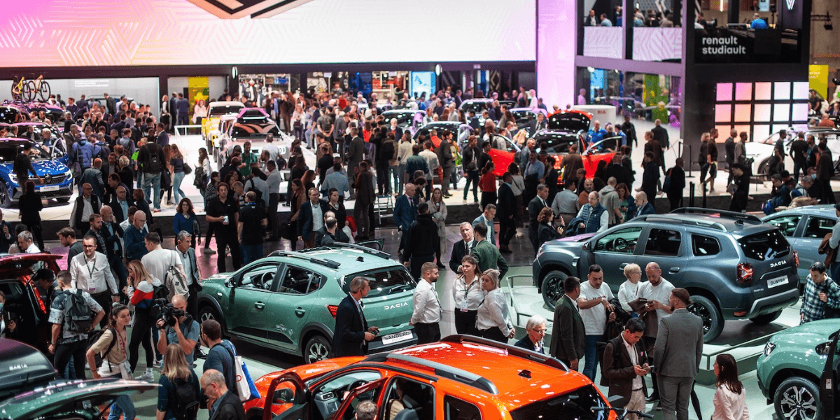 Parismässan får fler besök men det är fortfarande Europa som har övertaget. (Foto: Paris Motor Show)