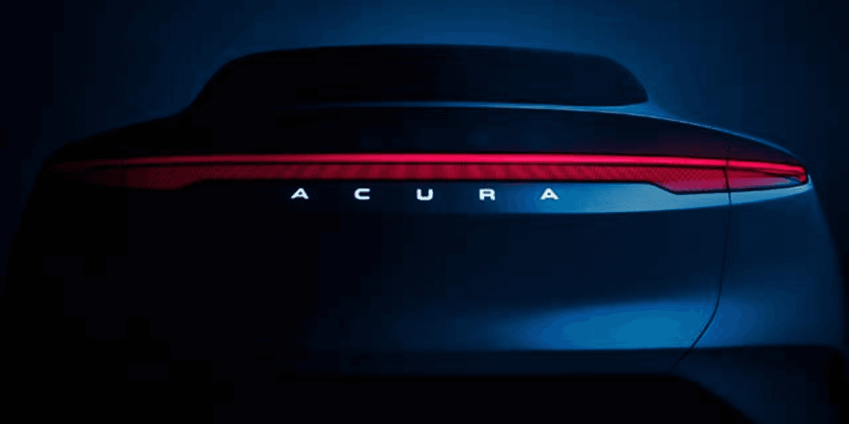 Acura retar oss med ny bild på en bakdel. (Foto: Acura)