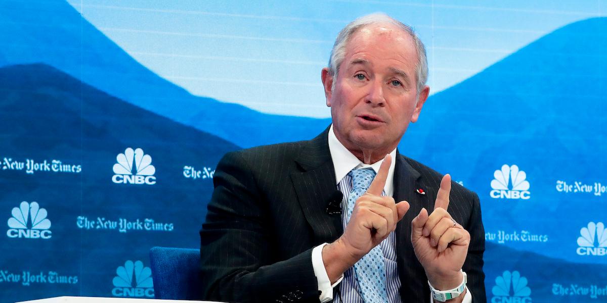 Steve Schwarzman vd över Blackstone, världens största riskkapitalbolag