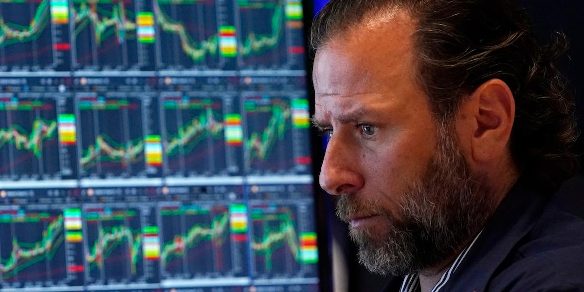 Hotet om en eventuell recession i USA följs noga på Wall Street.