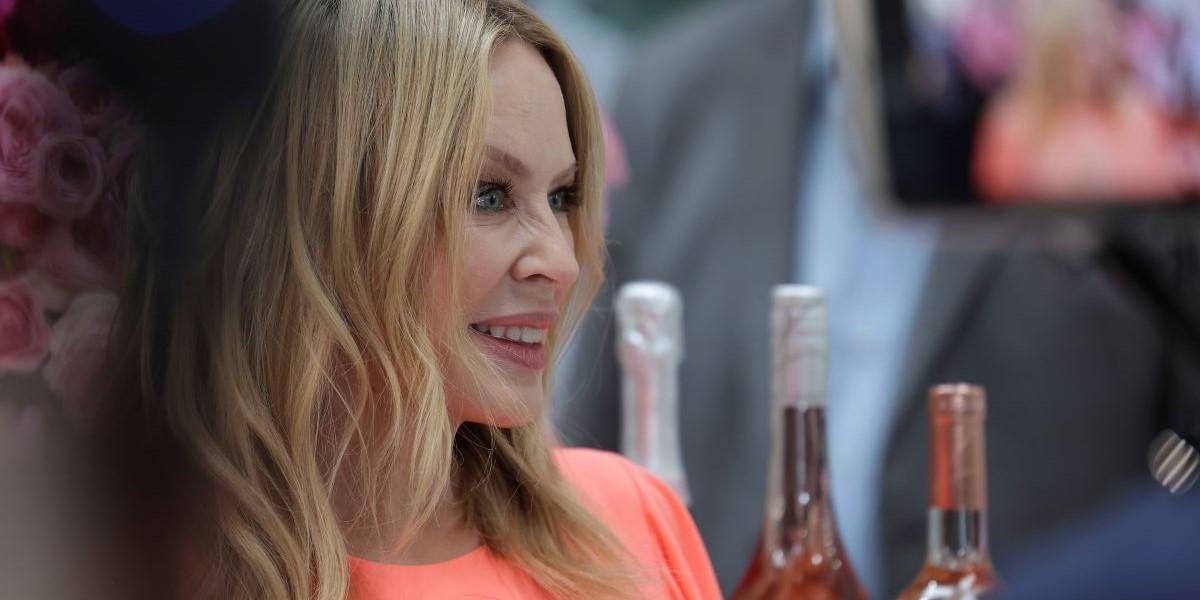 Kylie Minogue gör succé med sina viner