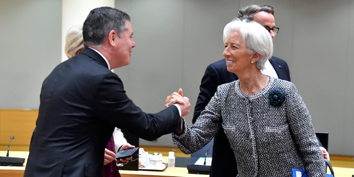 Donohoe och Lagarde är överens: Europa måste stå starkare på egna ben