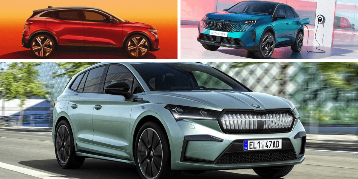 Tre européer ställs mot varandra i denna omgången av Bäst i alla tester. (Foto: Peugeot, Renault och Skoda)