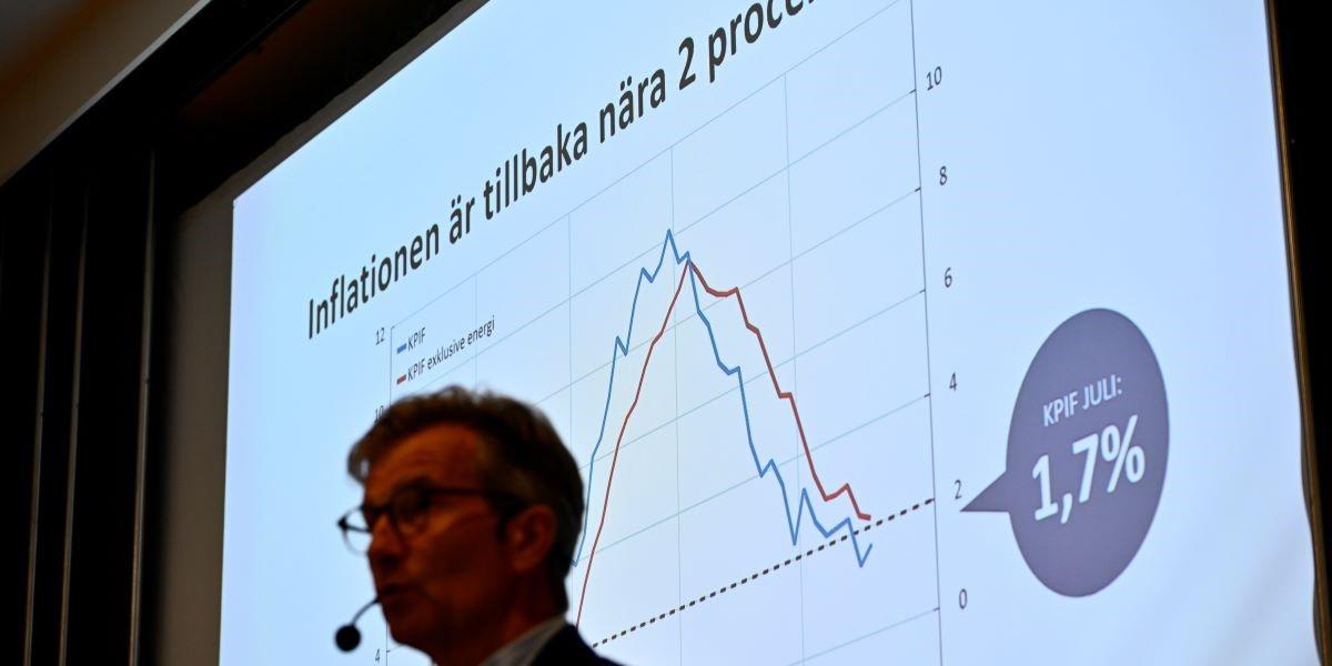 Hur lågt sjunker egentligen räntan? Det är 10 000-kronorsfrågan som experterna nu tvistar om. Riksbankschefen Erik Thedéen ( i förgrunden) är den som ytterst fattar beslutet.