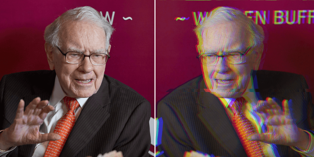 Warren Buffett varnar för Warren Buffett