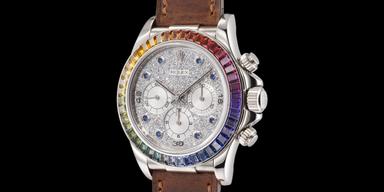 Rolex Daytona “Rainbow” reference 16599 från 1996 kommer säljas i början av november.