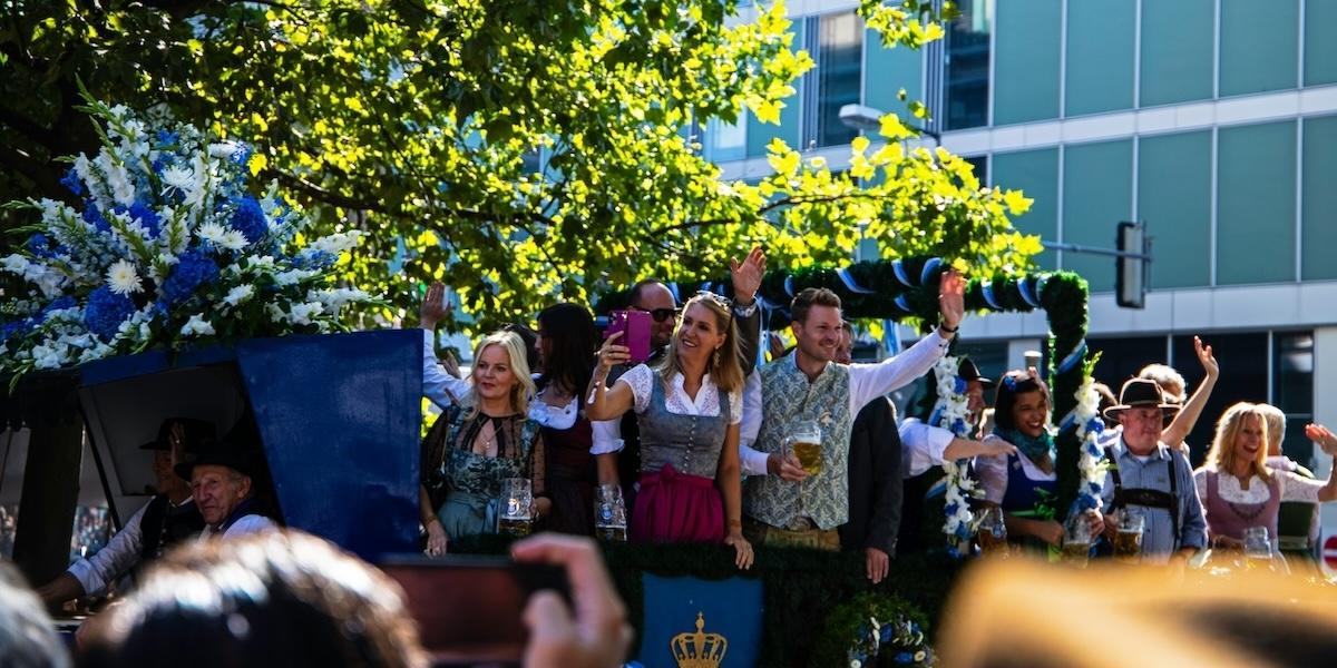 Oktoberfest i München är ett kul sätt att uppleva staden.