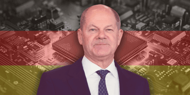 Olaf Scholz och Microchip