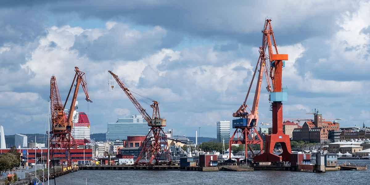 Trumps nya tullar kan påverka Göteborgs hamn framöver.