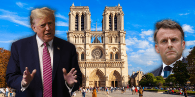 Trump och Notre Dame