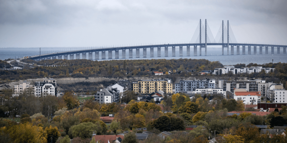 Tänk att vi passerat denna bro så många gånger i år. (Foto: Johan Nilsson/TT)