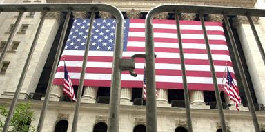 Amerikanska börsen på Wall street.