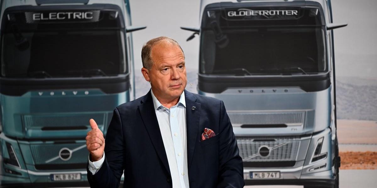 Martin Lundstedt är vd och koncernchef för Volvo lastvagnar.