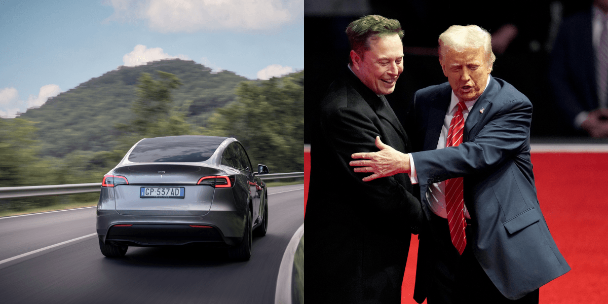 Elon MUsks samröre med Donald Trump ses inte med positiva ögon i Norge. (Foto: Tesla, Alex Brandon/AP/TT)