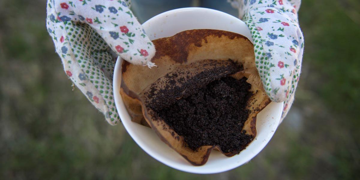 Kaffesump skapar den nya betongen