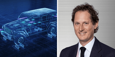 Stellantis styrelseordförande John Elkann, har redan stuvat om en del i bolaget men det saknas fortfarande en vd. (Foto: Stellantis)