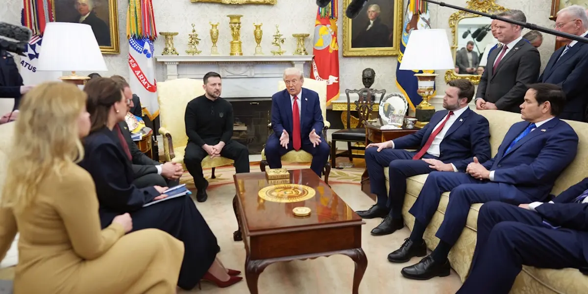 Trump och Zelenskyj