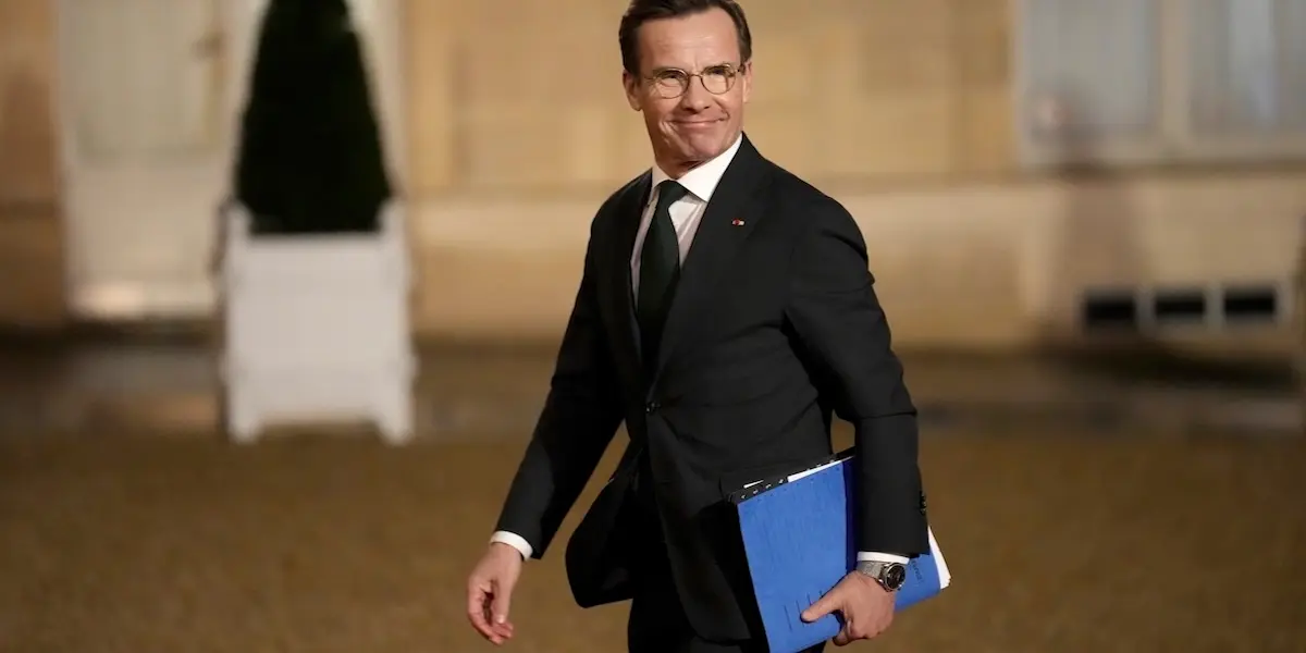 Statsminister Ulf Kristersson är på plats vid AI-toppmötet i Paris.