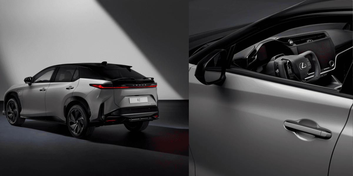 Här är nya Lexus RZ. (Foto: Lexus)