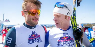 Petter Northug och Björn Dahlie är två av Norges största skidkungar genom alla tider.