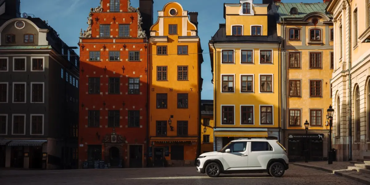 En liten Hyundai Inster är lanserad till ett oslagbart pris. (Foto: Hyundai)