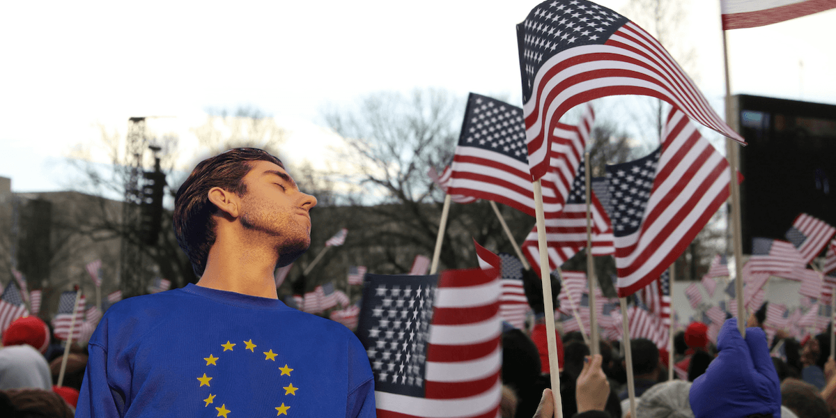 Rekordmånga amerikaner söker sig till Europa för att bli medborgare – Storbritannien är det populäraste målet. (Foto: Unsplash/Canva)