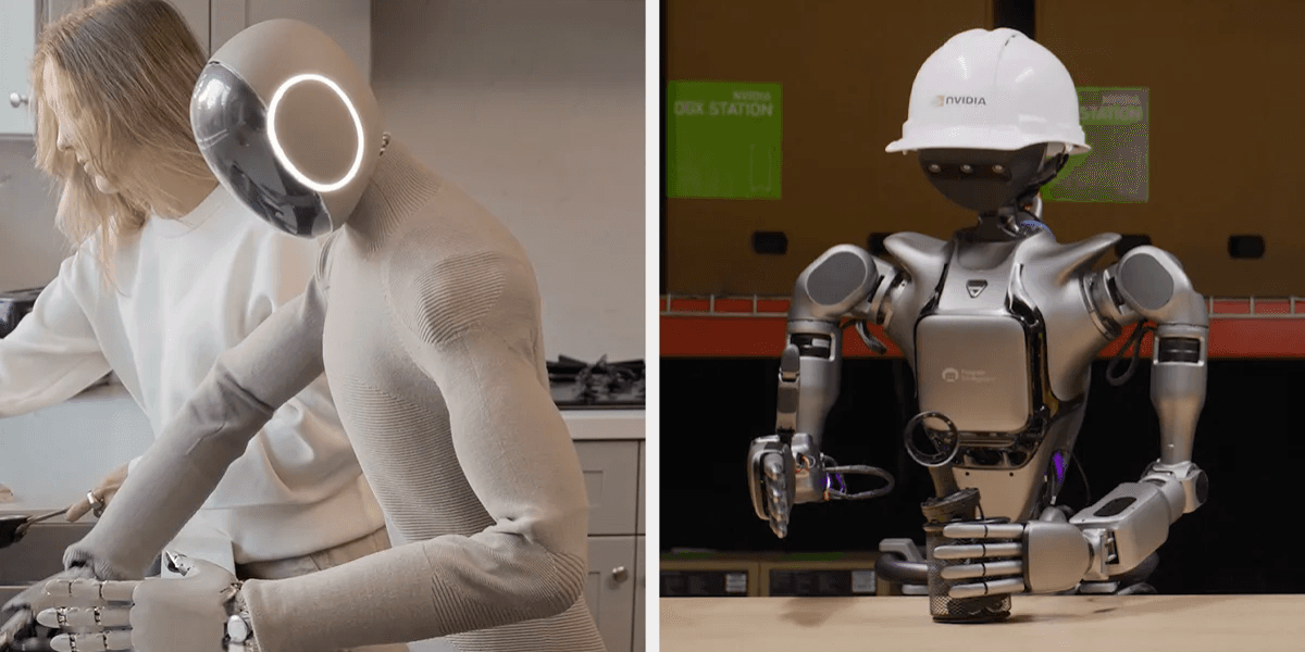 Är du redo att ha en humanoid robot i ditt hem? (Foto: Nvidia)