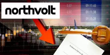 Northvolt kommer troligtvis att gå i konkurs redan i morgon. (Foto: Northvolt och Getty Images)