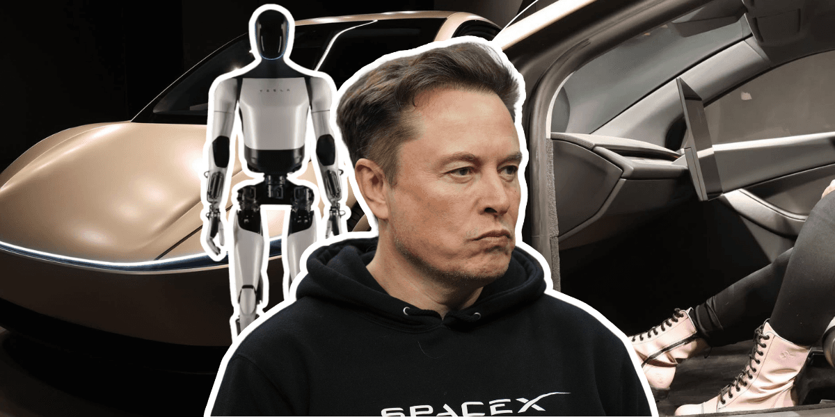 Elon Musk lovar att han jobbar lika mycket på alla bolag. (Foto: Tesla, Åsa Wallenrud, Matt Rourke/AP/TT)