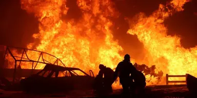 Brandmän i Dagestan, Ryssland