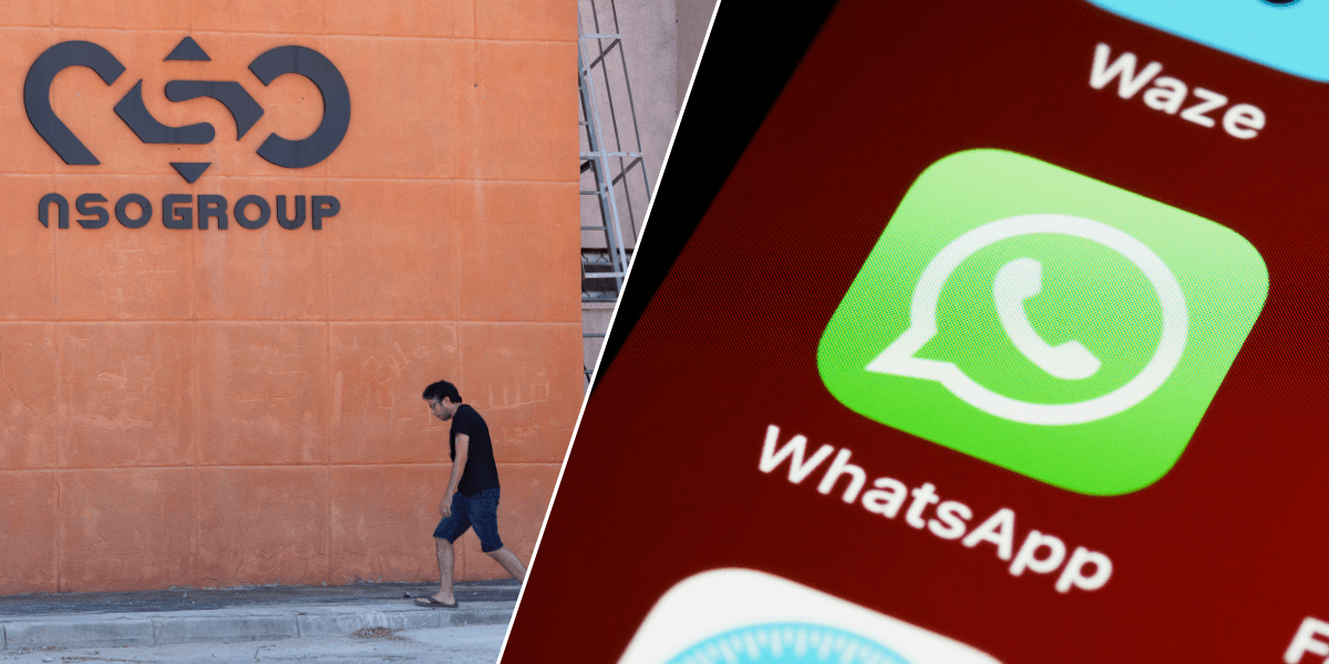 Whats App har äntligen fått rätt mot ryska spionbolaget. (Foto: Sebastian Scheiner AP och Brett Jordan on Unsplash)